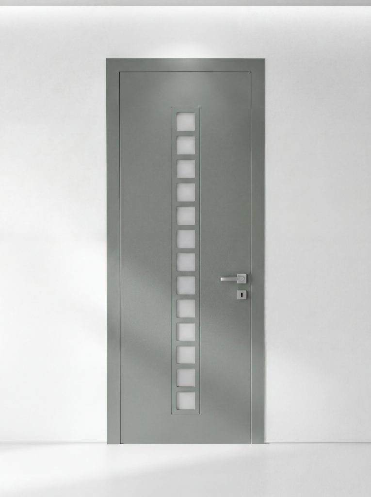 Белые двери в интерьер «Твист»